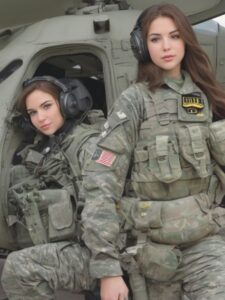 military girls photos